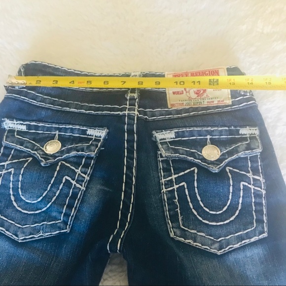 True Religion Joey Super T Cropped Jeans size 26 - Picture 8 of 12